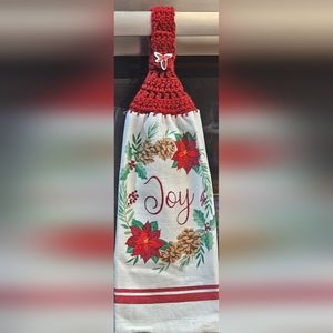 Handmade Crochet Hanging Kitchen Towels - Smoke Free/Dog Friendly Home